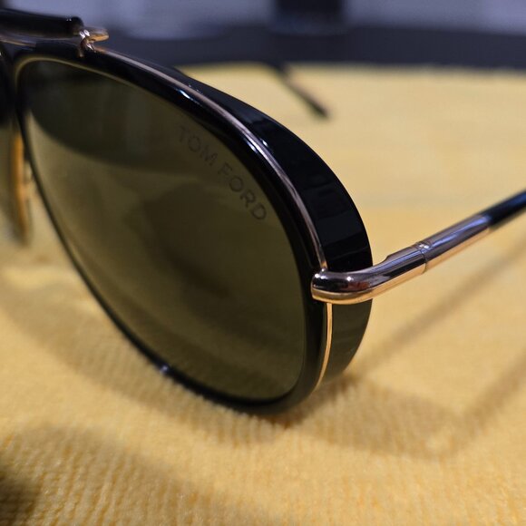 Tom Ford Cedric Sunglasses - TF509 01A 65-5 135-3 - Black/Palladium - Picture 4 of 16